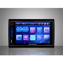 Jameson Js-750 7" Çift Bant Usb / Sd / Aux / Bluetooth / Fm 4X60 W Maks Güç
