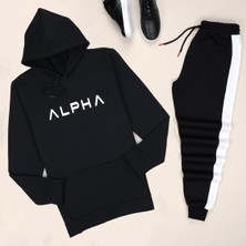 Trendy Passion Siyah Alpha Eşofman Takımı