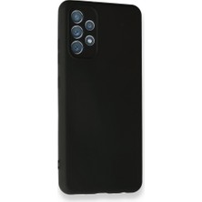 Nevarium Samsung Galaxy A32 4g Kılıf Lansman Nano Içi Kadife Silikon - Siyah Siyah