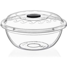 Erkoç Poly Time Şeffaf Kapaklı Leğen 57 cm 35 Lt E105