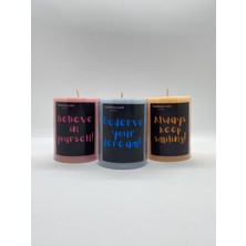 TabSecret Candle Affirmation Series Aromalı 3'lü Mum Seti