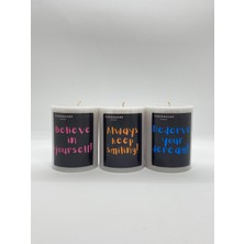 TabSecret Candle Affirmation Series Aromalı 3'lü Mum Seti