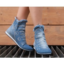 Star Blue Moon Kadın Kot Bot