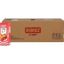 Dimes Meyve Nektarı Şeftali 200 ml 27 Adet