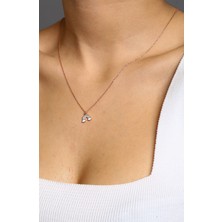 Hestia Silver Minimal Gökkuşağı Gümüş Kolye