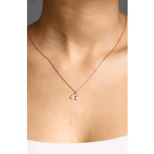 Hestia Silver Minimal Gökkuşağı Gümüş Kolye