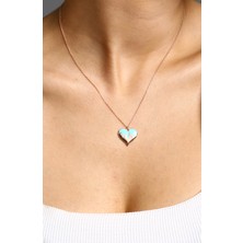 Hestia Silver Hot Kalp Gümüş Kolye