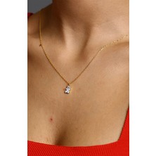 Hestia Silver Minik Ayıcık Gümüş Kolye