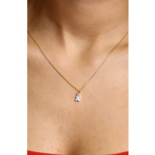 Hestia Silver Minik Ayıcık Gümüş Kolye
