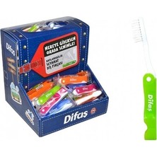 Difaş Seyahat Diş Fırçası Renkli 96'lı Stand