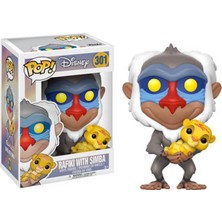 Pop Funko Pop Disney The Lion King Rafiki W/ Baby Simba