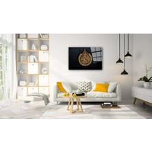 Aras Glass Art Ayetel Kürsü Cam Tablo