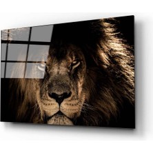 Aras Glass Art Aslan 1 Cam Tablo