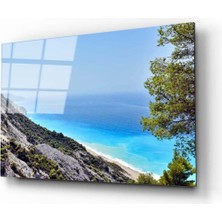 Aras Glass Art Deniz 4 Cam Tablo