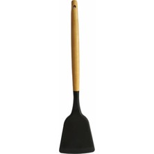 Yanmaz Yapışmaz Açılı Lüks Spatula 32 cm