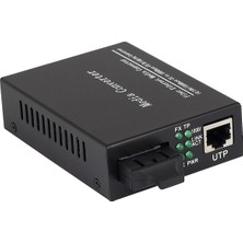 Evlere Kadar Fiber Fiber Optik Ethernet Media Converter 1000MBPS (Gigabit)