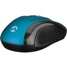 Everest Mouse Kablosuz 2.4ghz Optik Everest SMW-266 Mavi-Siyah