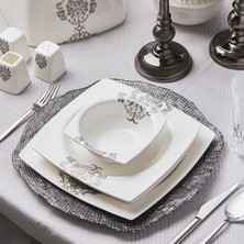 Karaca Fine Bone Milan 60 Parça 12 Kişilik Yemek Takımı