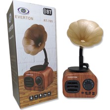 Everton RT-705 Gramafon Görünümlü Bluetooth Hoparlör & Mini Radyo