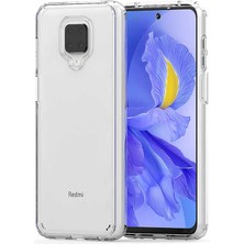 MobaxAksesuar Xiaomi Redmi Note 9 Pro Kılıf Full Şeffaf Sararmaz Kapak