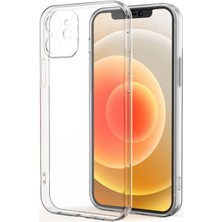 Kzy Apple iPhone 12 Kapak Kamera Korumalı Süper Silikon Kılıf