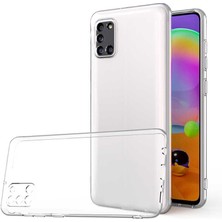 Kzy Samsung Galaxy A31 Kapak Kamera Korumalı Süper Silikon Kılıf