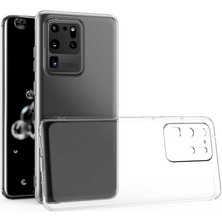 Kzy Samsung Galaxy S20 Ultra Kapak Kamera Korumalı Süper Silikon Kılıf