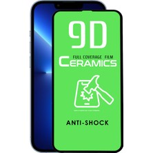 Kzy Apple iPhone 13 Pro Max Tam Kaplayan Seramik Nano Esnek Ekran Koruyucu Cam
