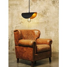 Noonlux Tekli Metal Gold Sarkıt Avize