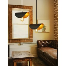 Noonlux Ikili Metal Gold Sarkıt Avize