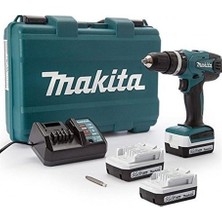 Makita HP347DWE Darbeli & Maktec MT070E Darbesiz Matkap Seti