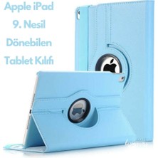 wowacs Apple iPad 9 Kılıf 9. Nesil (MK2P3LL) 10.2 Dönebilen Tablet Kılıfı + Ekran Koruyucu + Tablet Kalemi