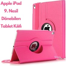 wowacs Apple iPad 9 Kılıf 9. Nesil (MK2P3LL) 10.2 Dönebilen Tablet Kılıfı + Ekran Koruyucu + Tablet Kalemi