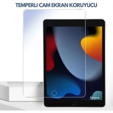 wowacs Apple iPad 9 Kılıf 9. Nesil (MK2P3LL) 10.2 Dönebilen Tablet Kılıfı + Ekran Koruyucu + Tablet Kalemi