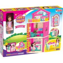 Fen Toys  Lola'nın 3 Katlı Evi Aksuarlı Oyun Evi