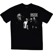 stonedfame Muse Baskılı T-Shirt