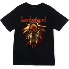 stonedfame Lamb Of God Baskılı T-Shirt