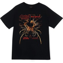 stonedfame Cannibal Corpse Baskılı T-Shirt