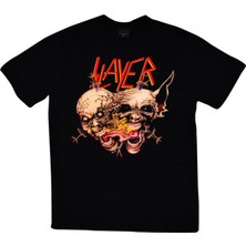stonedfame Slayer Baskılı T-Shirt