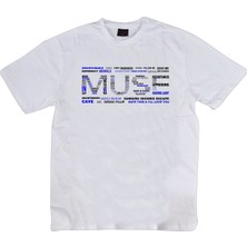 stonedfame Muse Baskılı T-Shirt