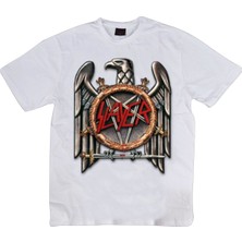stonedfame Slayer Baskılı T-Shirt