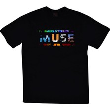 stonedfame Muse Baskılı T-Shirt