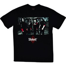 stonedfame Slipknot Baskılı T-Shirt
