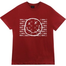 stonedfame Nirvana Baskılı T-Shirt