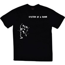 stonedfame System Of A Down Baskılı T-Shirt