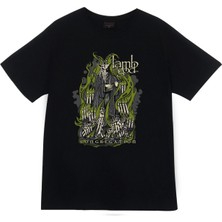 stonedfame Lamb Of God Baskılı T-Shirt