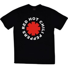 stonedfame Red Hot Chili Peppers Baskılı T-Shirt