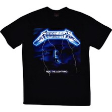stonedfame Metallica Baskılı T-Shirt