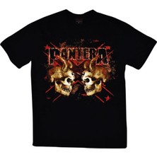 stonedfame Pantera Baskılı T-Shirt