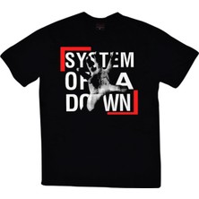 stonedfame System Of A Down Baskılı T-Shirt